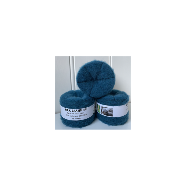 Silk Cashmere 600 PETROL